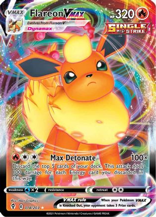 Flareon VMAX (18) [SWSH07: Evolving Skies] Holofoil - Deck Out Gaming