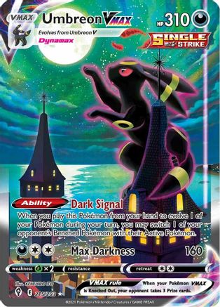 Umbreon VMAX (Alternate Art Secret) (215) [SWSH07: Evolving Skies] Holofoil - Deck Out Gaming