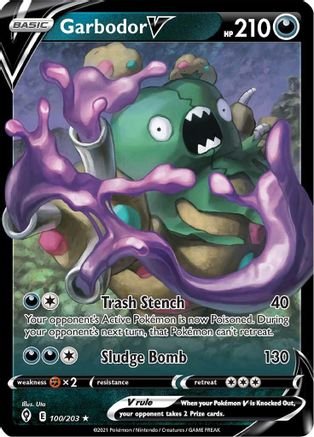 Garbodor V (100) [SWSH07: Evolving Skies] Holofoil - Deck Out Gaming