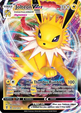 Jolteon VMAX (051/203) [Sword & Shield: Evolving Skies] - Deck Out Gaming