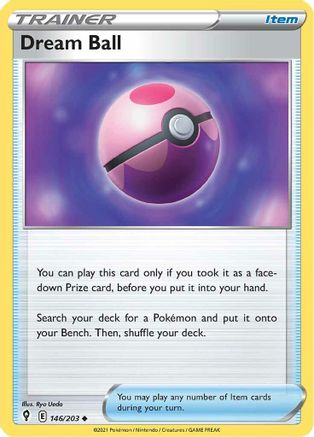 Dream Ball (146) [SWSH07: Evolving Skies] - Deck Out Gaming