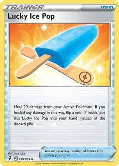 Lucky Ice Pop (150) [SWSH07: Evolving Skies] Reverse Holofoil - Deck Out Gaming
