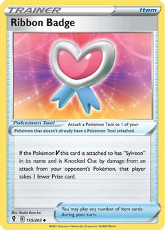 Ribbon Badge (155) [SWSH07: Evolving Skies] Reverse Holofoil - Deck Out Gaming