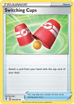 Switching Cups (162) [SWSH07: Evolving Skies] Reverse Holofoil - Deck Out Gaming