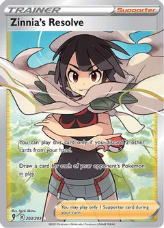 Zinnia's Resolve (Full Art) (203) [SWSH07: Evolving Skies] Holofoil - Deck Out Gaming