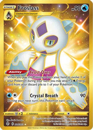 Froslass (Secret) (226) [SWSH07: Evolving Skies] Holofoil - Deck Out Gaming