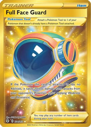 Full Face Guard (Secret) (231) [SWSH07: Evolving Skies] Holofoil - Deck Out Gaming