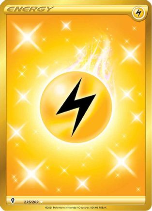 Lightning Energy (Secret) (235) [SWSH07: Evolving Skies] Holofoil - Deck Out Gaming