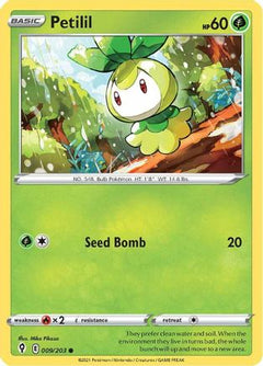 Petilil (9) [SWSH07: Evolving Skies] Reverse Holofoil - Deck Out Gaming