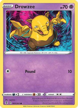 Drowzee (61) [SWSH07: Evolving Skies] - Deck Out Gaming