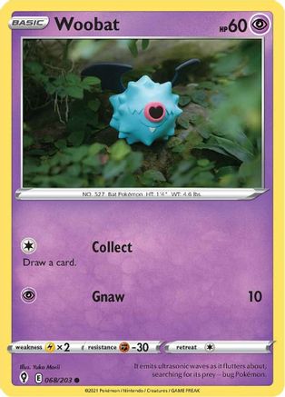 Woobat (68) [SWSH07: Evolving Skies] - Deck Out Gaming
