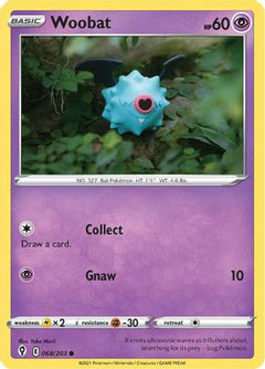 Woobat (68) [SWSH07: Evolving Skies] Reverse Holofoil - Deck Out Gaming