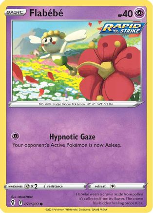 Flabebe (71) [SWSH07: Evolving Skies] - Deck Out Gaming
