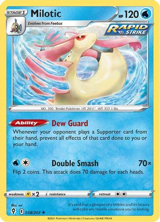 Milotic (38) [SWSH07: Evolving Skies] - Deck Out Gaming