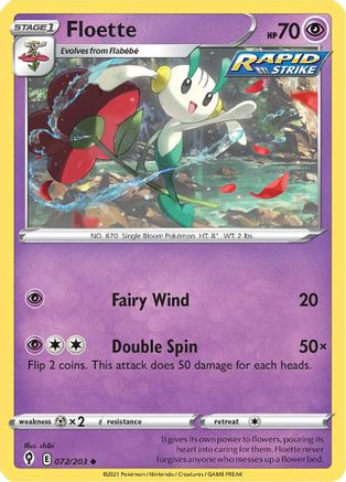Floette (72) [SWSH07: Evolving Skies] - Deck Out Gaming