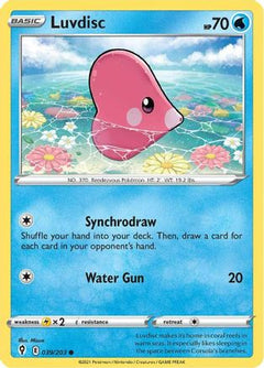 Luvdisc (39) [SWSH07: Evolving Skies] Reverse Holofoil - Deck Out Gaming