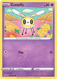 Cutiefly (78) [SWSH07: Evolving Skies] Reverse Holofoil - Deck Out Gaming