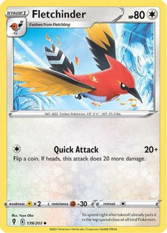 Fletchinder (139) [SWSH07: Evolving Skies] Reverse Holofoil - Deck Out Gaming