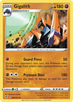 Gigalith (88) [SWSH07: Evolving Skies] Reverse Holofoil - Deck Out Gaming
