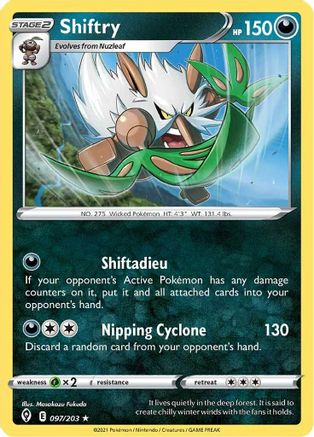 Shiftry (97) [SWSH07: Evolving Skies] - Deck Out Gaming