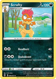 Scrafty (99) [SWSH07: Evolving Skies] Reverse Holofoil - Deck Out Gaming