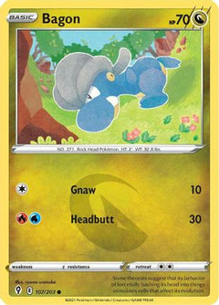 Bagon (107) [SWSH07: Evolving Skies] Reverse Holofoil - Deck Out Gaming