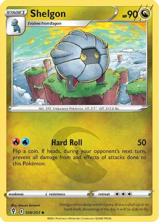 Shelgon (108) [SWSH07: Evolving Skies] - Deck Out Gaming