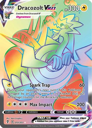 Dracozolt VMAX (Secret) (210) [SWSH07: Evolving Skies] Holofoil - Deck Out Gaming