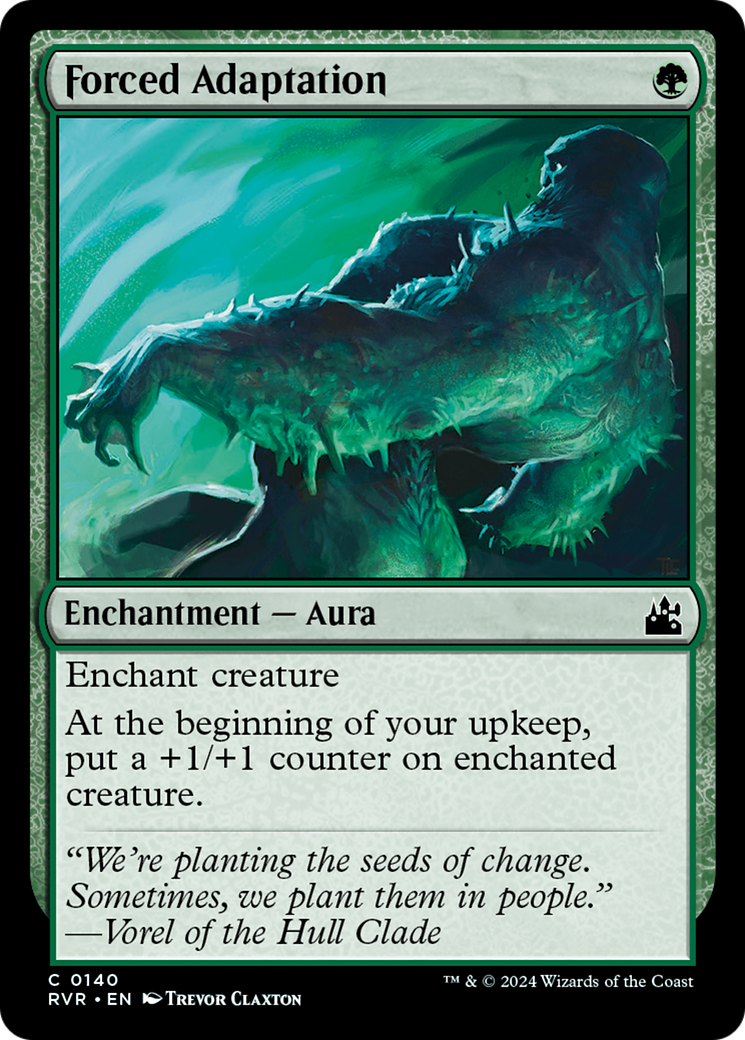 Forced Adaptation (140) [Ravnica Remastered] foil - Deck Out Gaming
