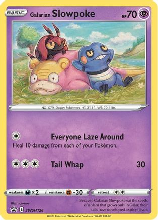 Galarian Slowpoke - SWSH126 (SWSH126) [SWSH: Sword & Shield Promo Cards] Holofoil - Deck Out Gaming