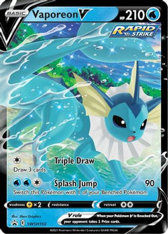 Vaporeon V - SWSH150 (SWSH150) [SWSH: Sword & Shield Promo Cards] Holofoil - Deck Out Gaming