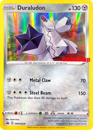 Duraludon - SWSH028 (Gamestop Exclusive) (SWSH028) [Miscellaneous Cards & Products] Holofoil - Deck Out Gaming