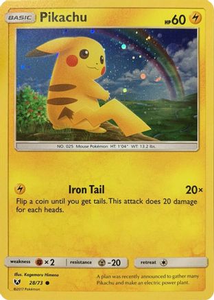 Pikachu - 28/73 (Cosmos Holo) (28) [Miscellaneous Cards & Products] Holofoil - Deck Out Gaming