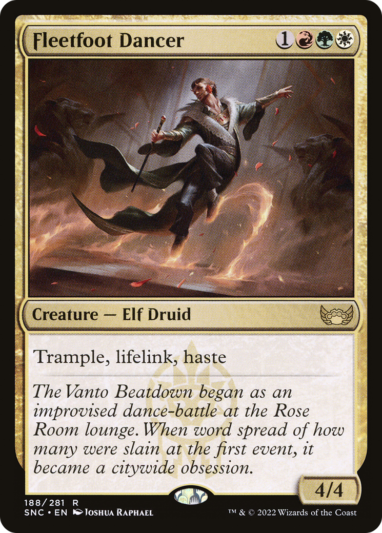 Fleetfoot Dancer (188) [Streets of New Capenna] foil - Deck Out Gaming