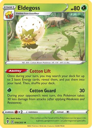 Eldegoss - 016/203 (16) [Deck Exclusives] - Deck Out Gaming
