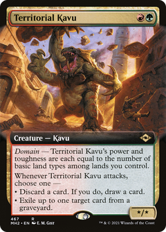 Territorial Kavu (Extended Art) (467) [Modern Horizons 2] - Deck Out Gaming