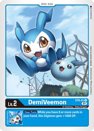 DemiVeemon (ST8-01) [Starter Deck 08: Ulforce Veedramon] - Deck Out Gaming