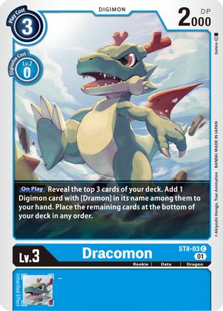 Dracomon (ST8-03) [Starter Deck 08: Ulforce Veedramon] - Deck Out Gaming