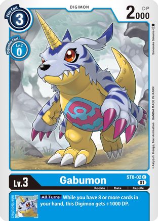 Gabumon (ST8-02) [Starter Deck 08: Ulforce Veedramon] - Deck Out Gaming