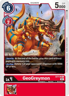 GeoGreymon (ST7-06) [Starter Deck 07: Gallantmon] - Deck Out Gaming
