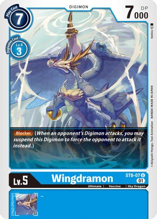 Wingdramon (ST8-07) [Starter Deck 08: Ulforce Veedramon] - Deck Out Gaming