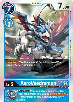 AeroVeedramon (ST8-08) [Starter Deck 08: Ulforce Veedramon] Foil - Deck Out Gaming