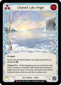 Channel Lake Frigid (ELE146) [Tales of Aria] Unlimited Edition Rainbow Foil - Deck Out Gaming