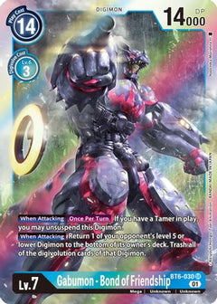 Gabumon - Bond of Friendship (BT6-030) [Double Diamond] Foil - Deck Out Gaming