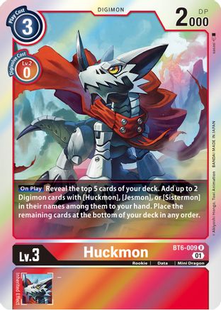 Huckmon (BT6-009) [Double Diamond] Foil - Deck Out Gaming