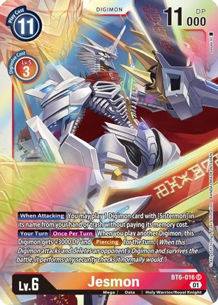 Jesmon (BT6-016) [Double Diamond] Foil - Deck Out Gaming