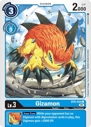 Gizamon (BT6-020) [Double Diamond] - Deck Out Gaming