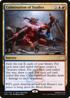 Culmination of Studies (173) [Strixhaven: School of Mages] foil - Deck Out Gaming