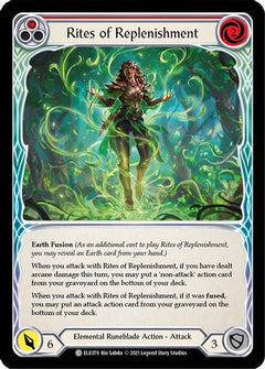 Rites of Replenishment (Red) (ELE079) [Tales of Aria] Unlimited Edition Rainbow Foil - Deck Out Gaming