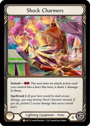 Shock Charmers (ELE173) [Tales of Aria] Unlimited Edition Rainbow Foil - Deck Out Gaming